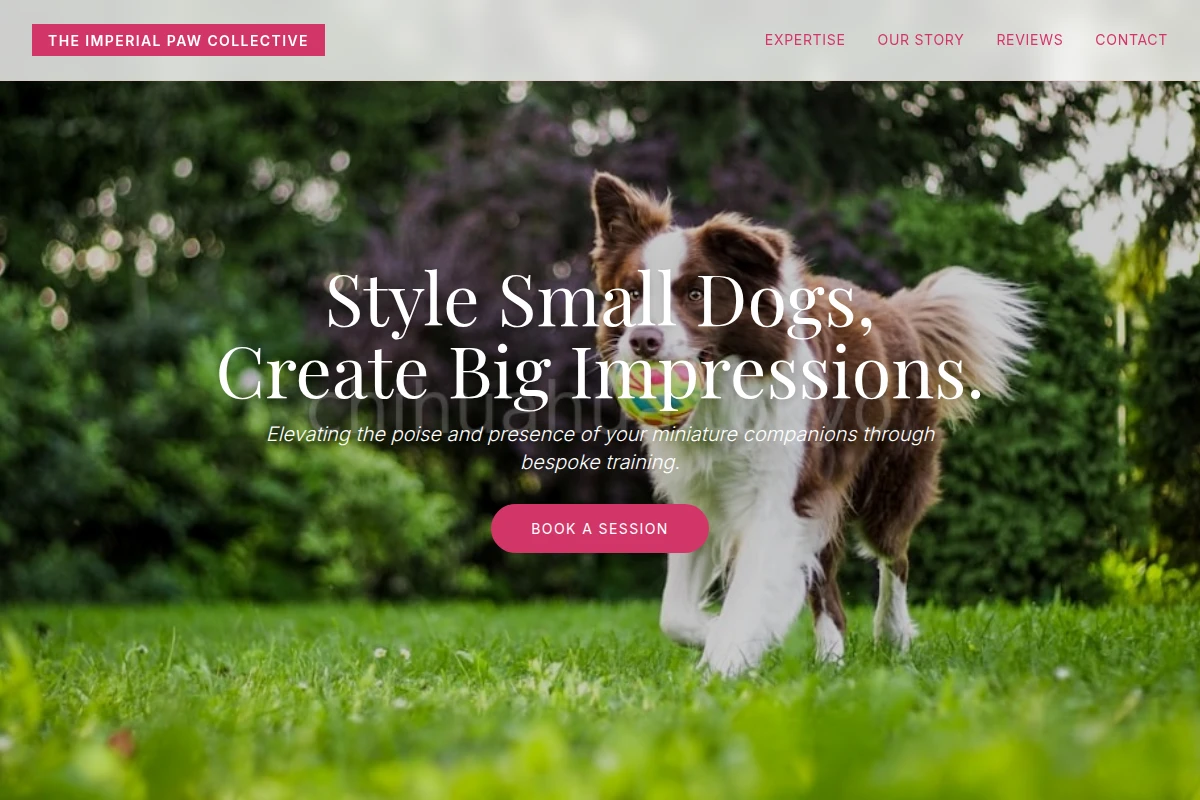 Miniature Dog Training