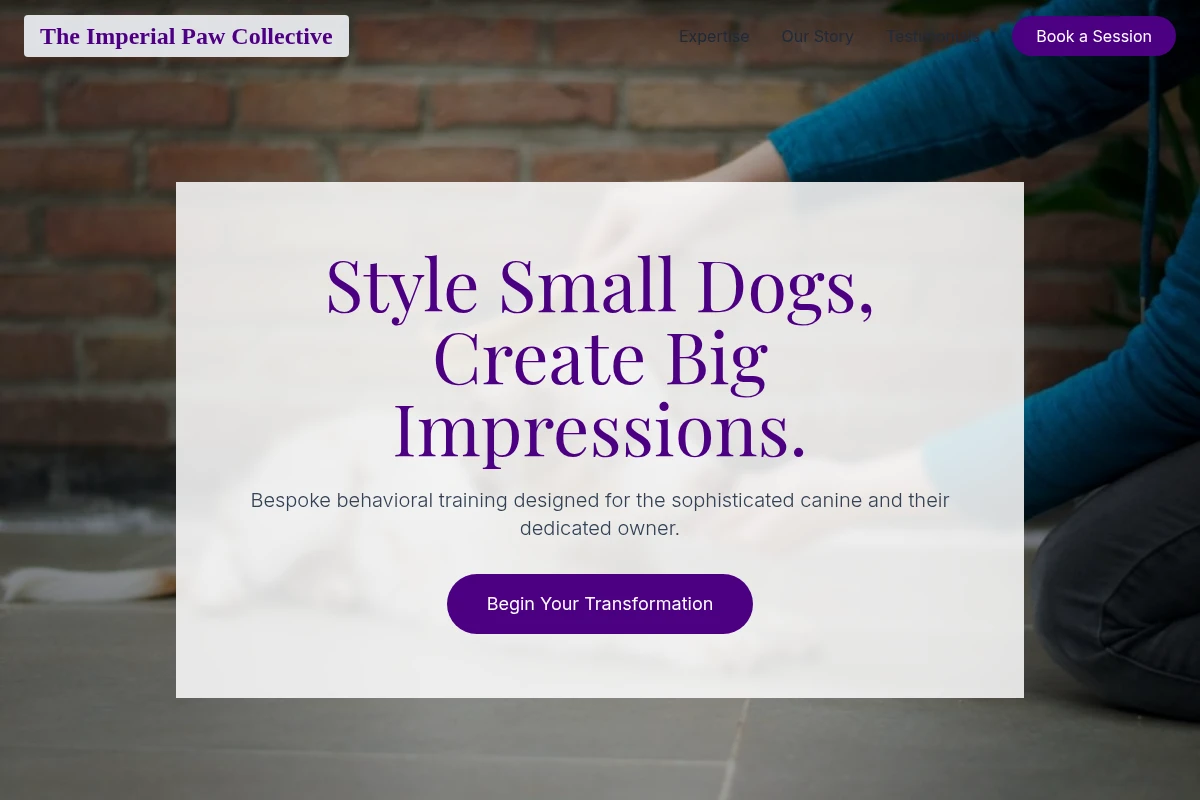 Boutique Dog Training