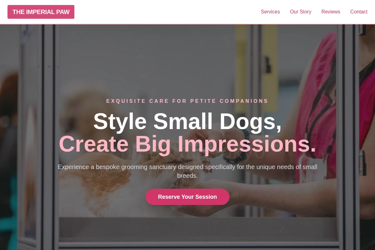Salon Pet Grooming
