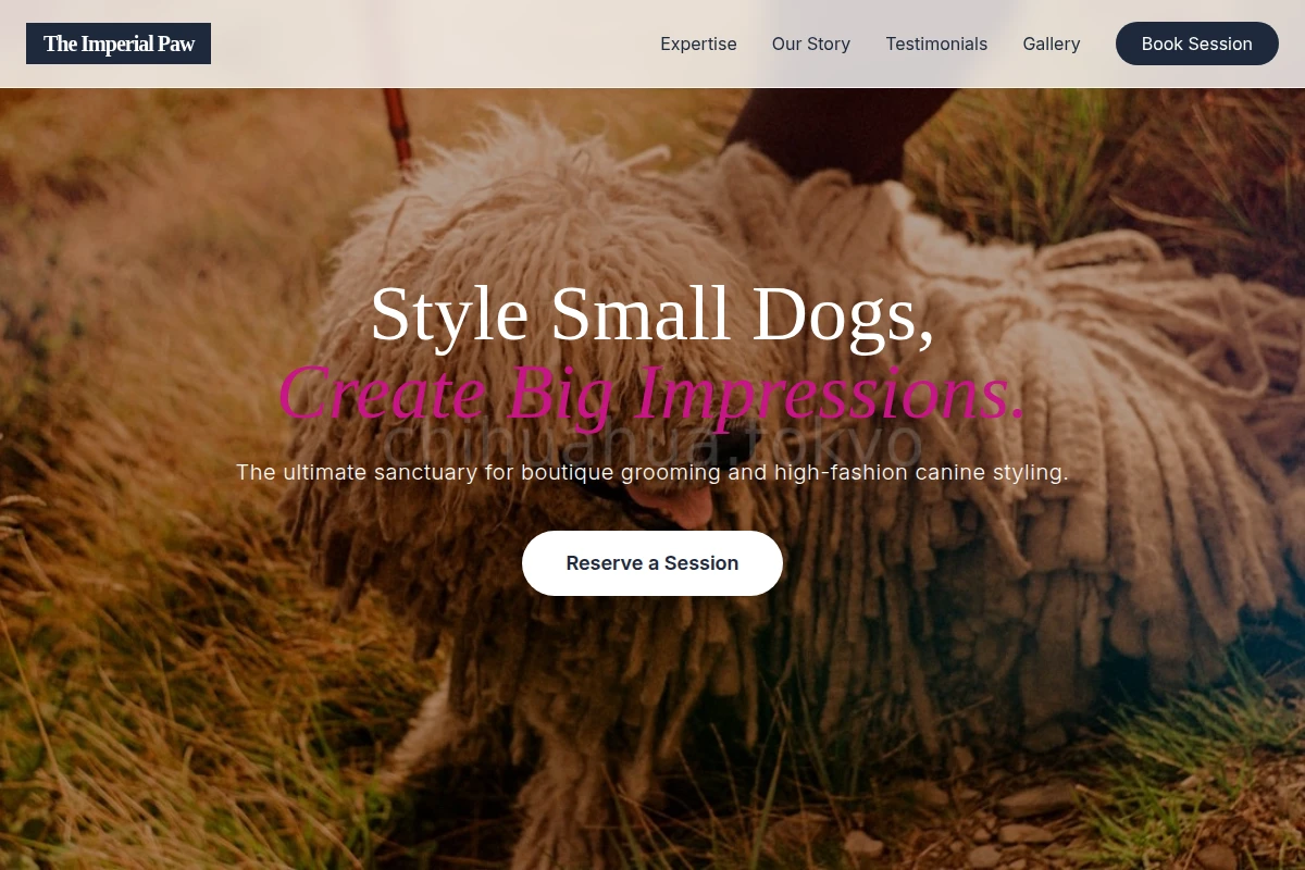Luxury Pet Services