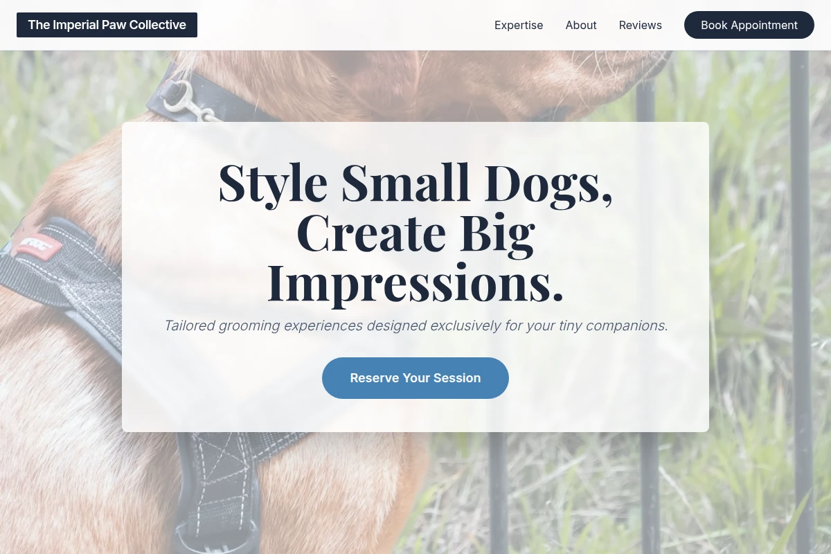 Salon Pet Services